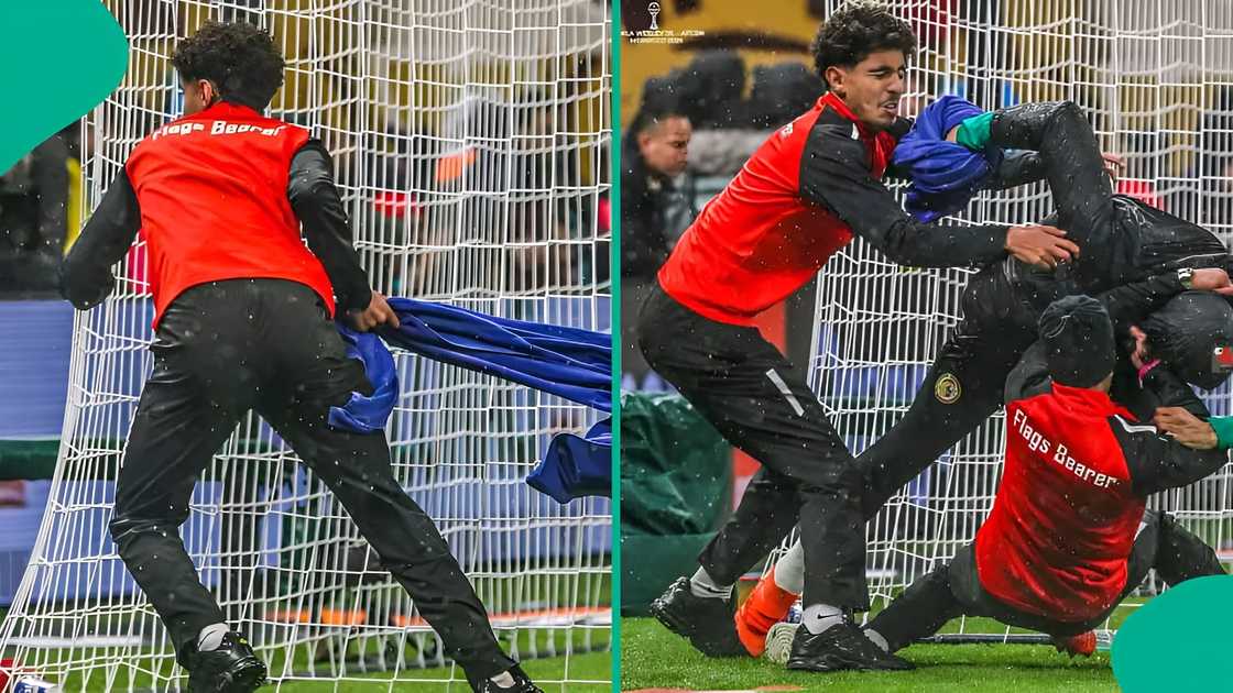 Young man reacts to Senegal goalkeeper incident at AFCON final Young man reacts to Senegal goalkeeper incident at AFCON final