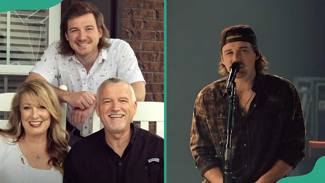 Morgan Wallen and his parents, Tommy and Lesli Wallen