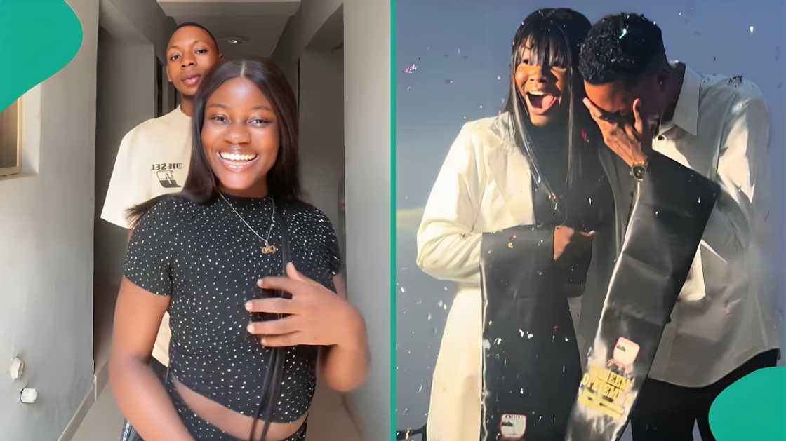 A Nigerian couple has captured the attention after sharing their six-year academic and relationship journey. A Nigerian couple has captured the attention after sharing their six-year academic and relationship journey.