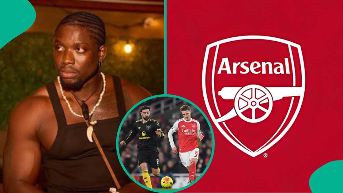 Premier League football club Arsenal reportedly blocks VeryDarkMan on Instagram.