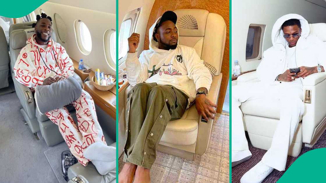 Nigerian singers and private jets.