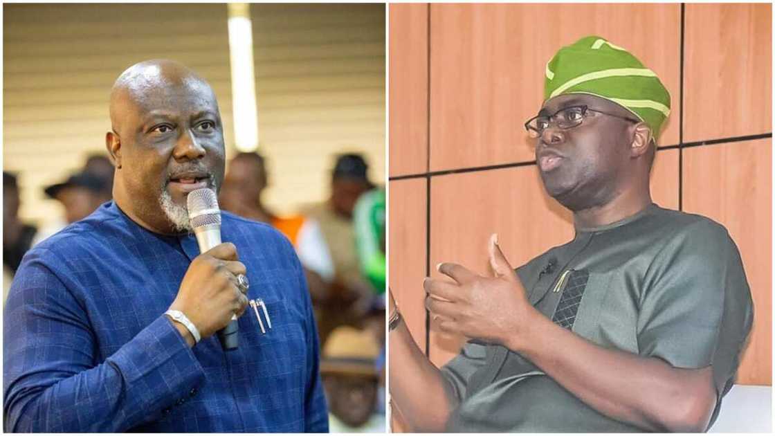 Dino Melaye/Seyi Makinde/Atiku/PDP Crisis/2023 Presidential Election/Tinubu Dino Melaye/Seyi Makinde/Atiku/PDP Crisis/2023 Presidential Election/Tinubu