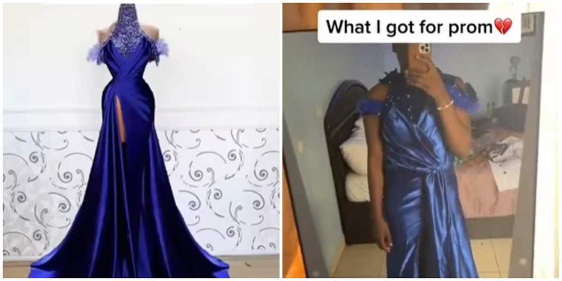 Photos of what she ordered and what she got. Photos of what she ordered and what she got.
