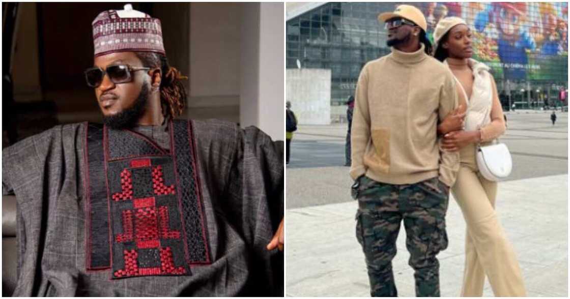 Singer Paul Okoye and his lover Ivy Singer Paul Okoye and his lover Ivy