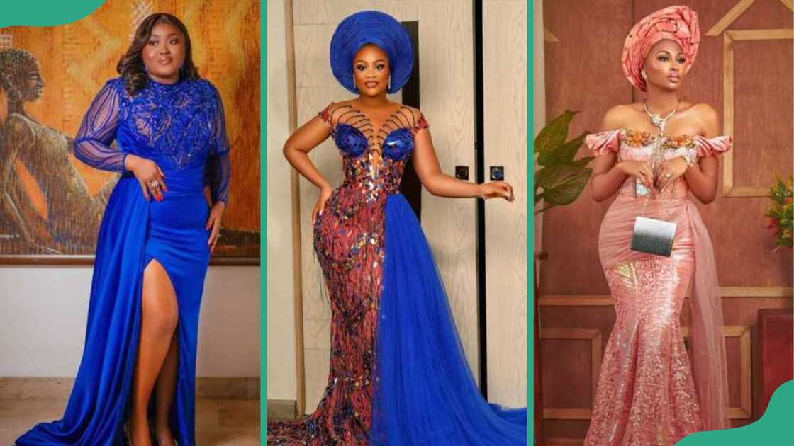 Nigerian lace styles and designs