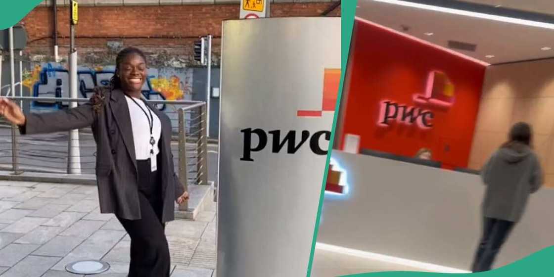 The young showed her day PwC The young showed her day PwC