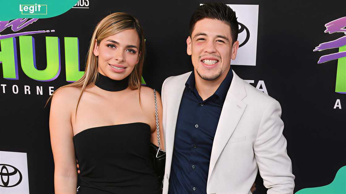Shirley Moreno and Brandon Moreno at Law" Los Angeles Premiere