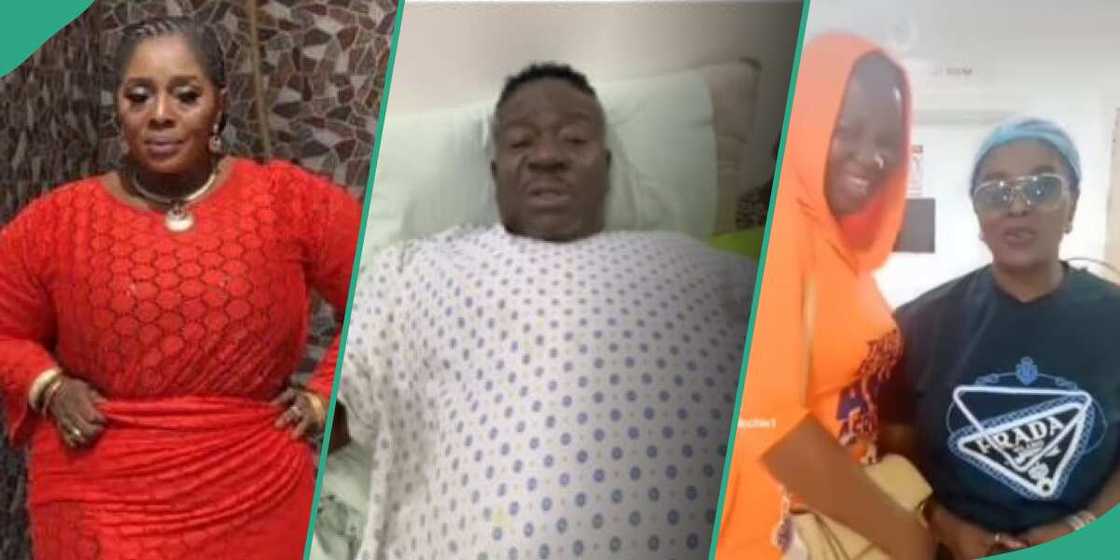 Actress Rita Edochie with Mr Ibu Actress Rita Edochie with Mr Ibu