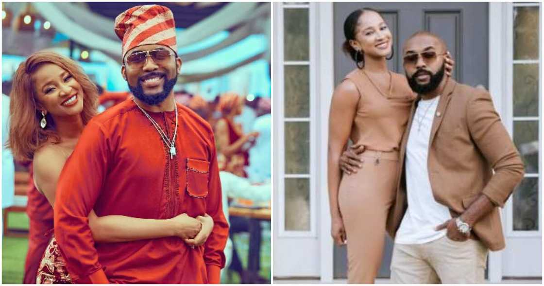Nigerian celebrities Banky W and Adesua Etomi Nigerian celebrities Banky W and Adesua Etomi