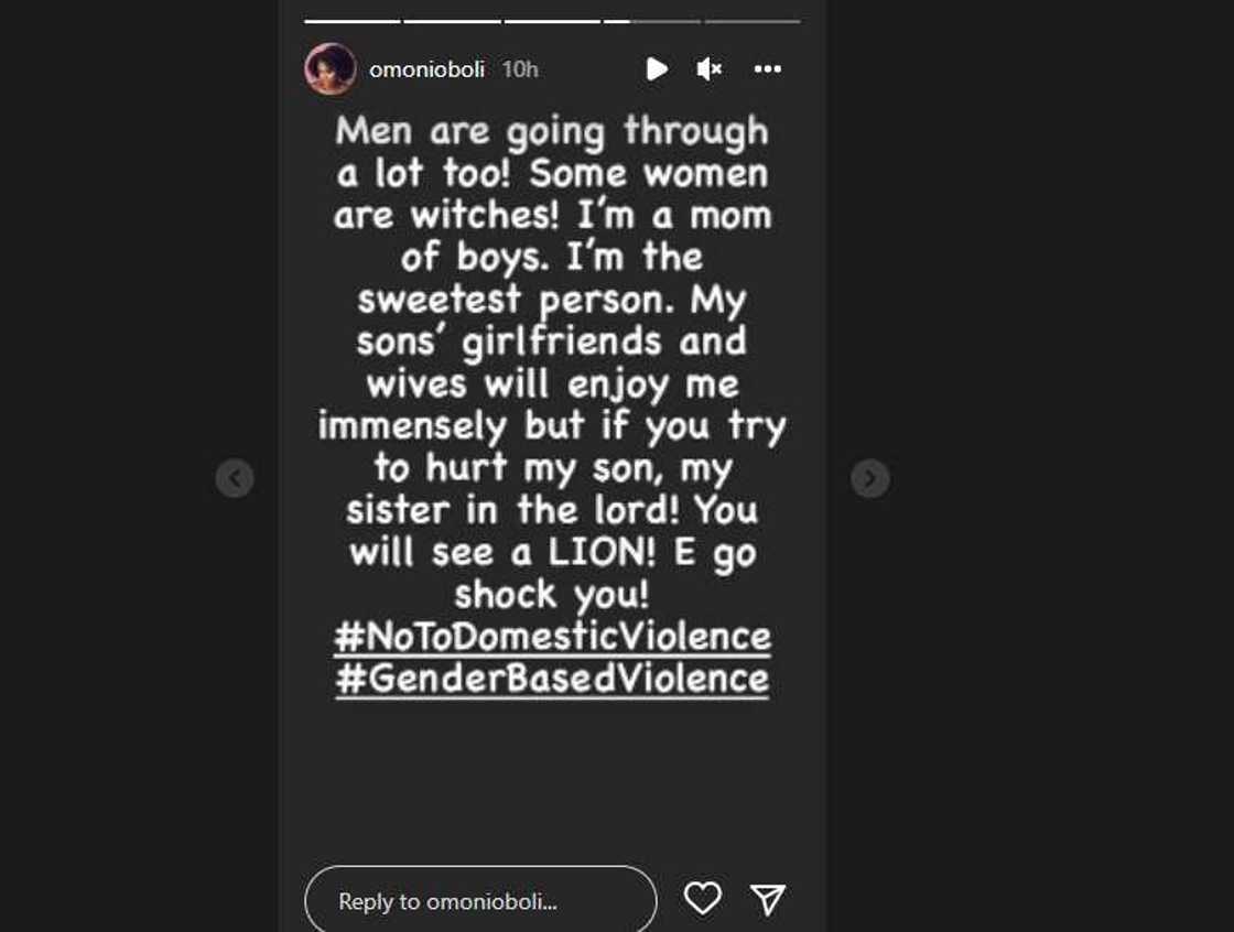 Omoni Oboli, domestic violence Omoni Oboli, domestic violence