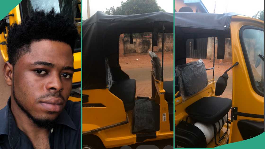 Man buys Keke for himself. Man buys Keke for himself.