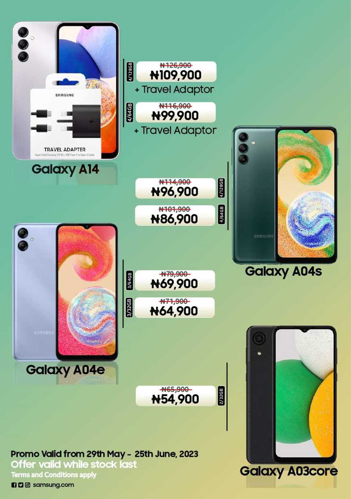 Samsung Nigeria Rewards Customers with Discounts on Mobile Devices in its Massive Deals Promo Samsung Nigeria Rewards Customers with Discounts on Mobile Devices in its Massive Deals Promo