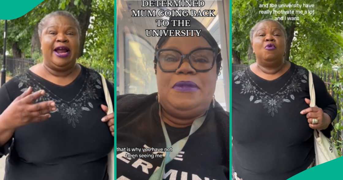 Nigerian woman goes to UK university Nigerian woman goes to UK university