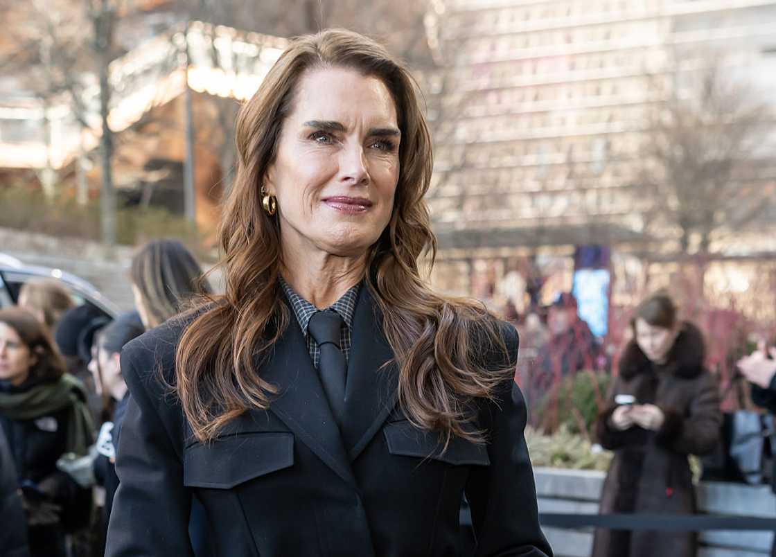 Actress and model Brooke Shields at the Shed in Hudson Yards Actress and model Brooke Shields at the Shed in Hudson Yards
