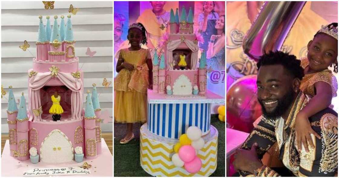 Actor Gbenro Ajibade and his daughter Actor Gbenro Ajibade and his daughter