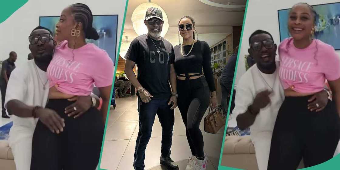 Photos of AY Makun and his wife Mabel Photos of AY Makun and his wife Mabel