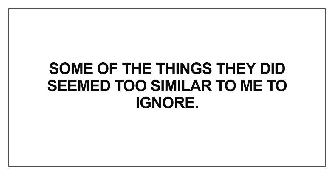 Some of the things they did seemed