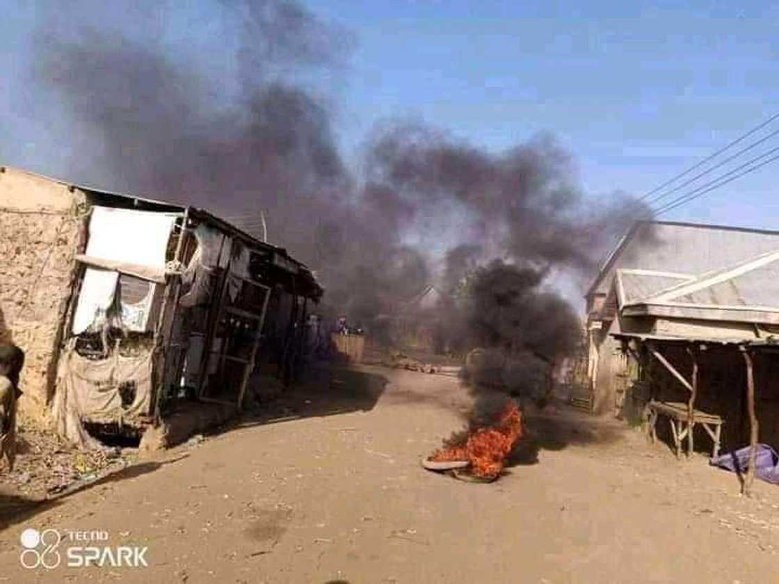 Hari a kasuwar Goronyo jihar Sokoto Hari a kasuwar Goronyo jihar Sokoto