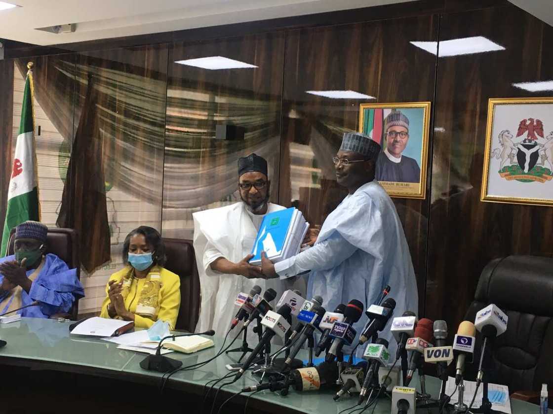 INEC reappointment: Mahmood Yakubu steps aside as chairman, hands over leadership INEC reappointment: Mahmood Yakubu steps aside as chairman, hands over leadership