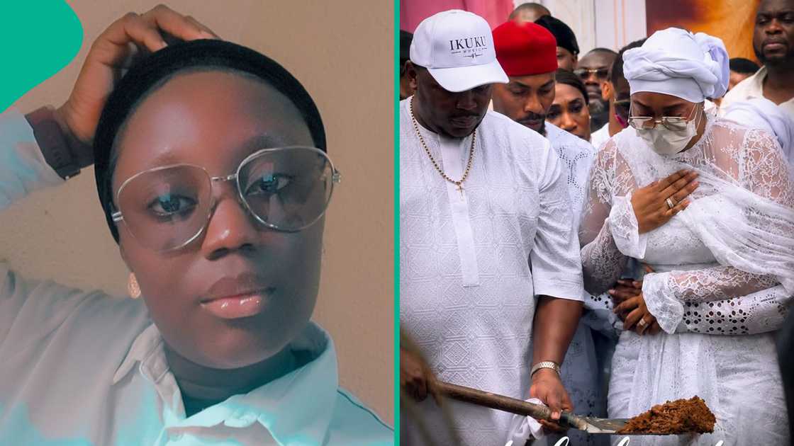 Teacher points out 2 outstanding things Alexx Ekubo's wife did at his burial, many react Teacher points out 2 outstanding things Alexx Ekubo's wife did at his burial, many react