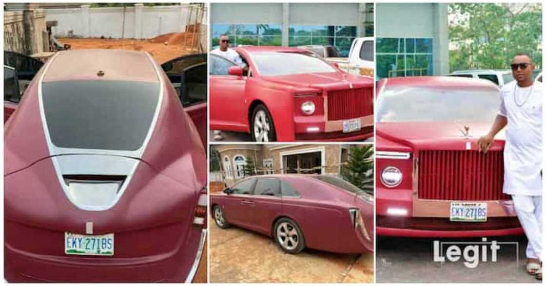 Car refurbishment, Afam Dozie Kings, Nonso Offor, Anambra, Toyota Venza, Rolls Royce Sweptail