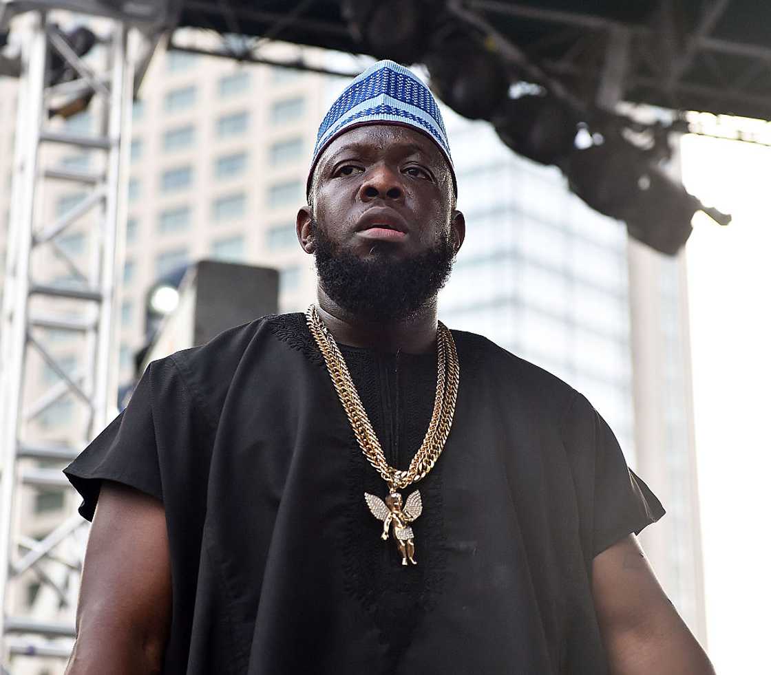 Recording artist Timaya performs onstage