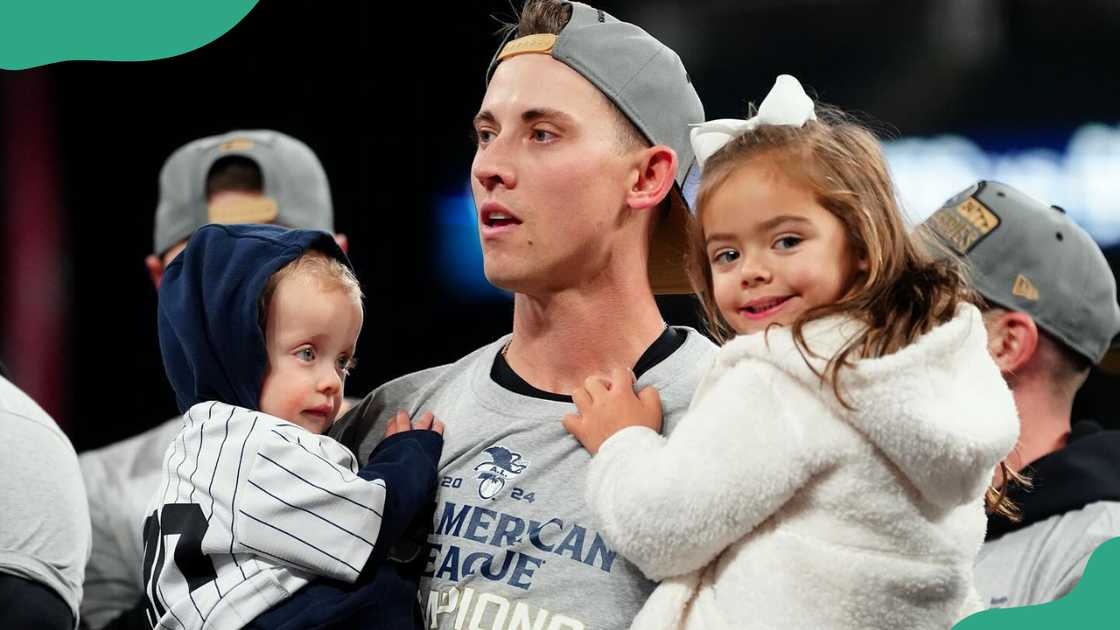 Luke Weaver with his two children, Lyla and Landon. Luke Weaver with his two children, Lyla and Landon.