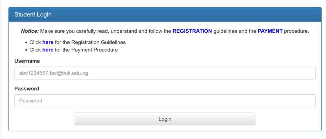 BUK registration