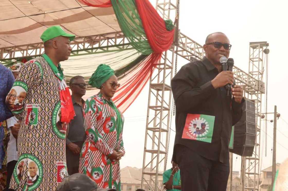 Peter Obi in Osogbo, Labour Party rally in Osogbo