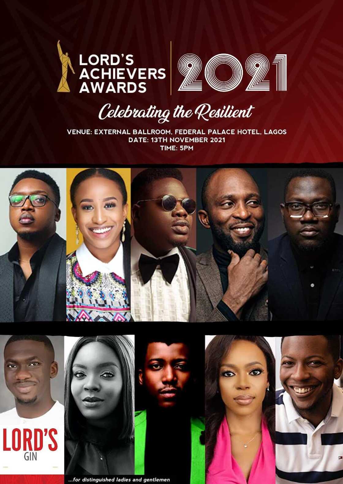 Lord’s London Dry Gin Announces Honorees for the 2021 Lord’s Achievers Awards Lord’s London Dry Gin Announces Honorees for the 2021 Lord’s Achievers Awards