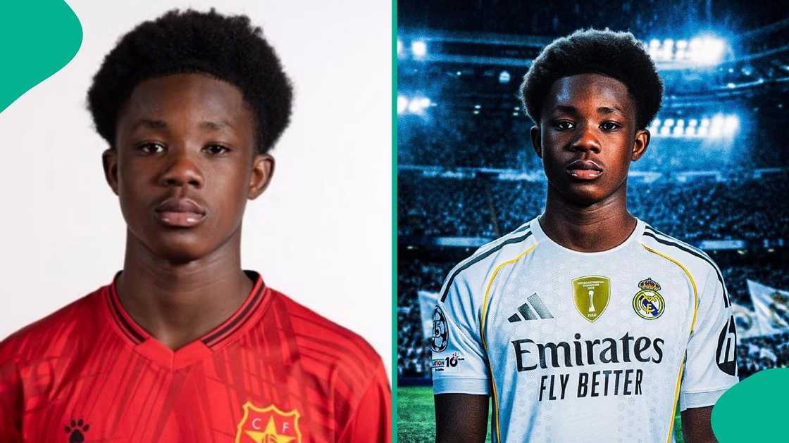 Real Madrid, Clifford Nana Kusi Gyamfuaa, Barcelona, Ghana, Spain, Africa.