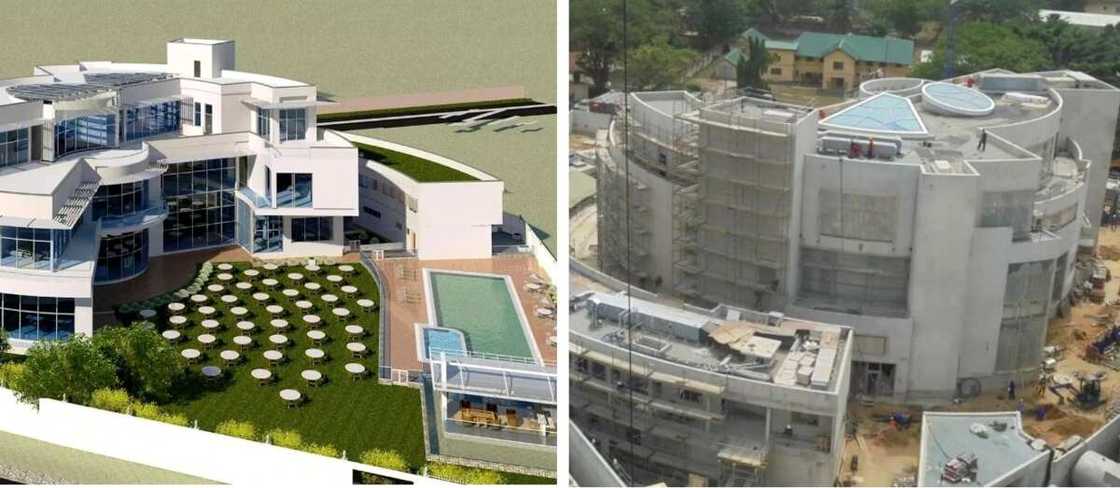 The Most Expensive House in Africa under construction The Most Expensive House in Africa under construction