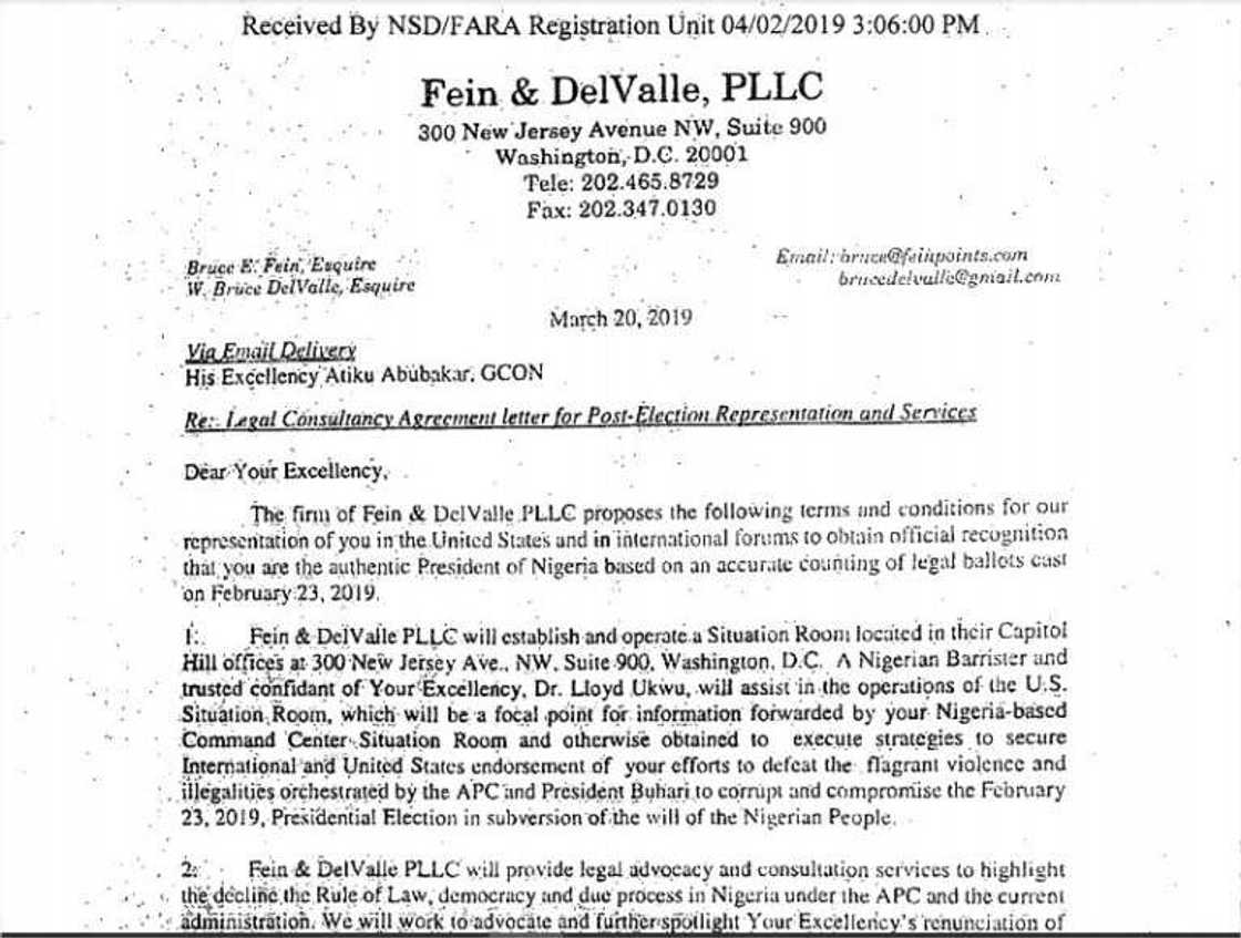 Karbar mulki daga hannun Buhari: FG ta zakulo shedan abinda Atiku ke kulawa da Amurka Karbar mulki daga hannun Buhari: FG ta zakulo shedan abinda Atiku ke kulawa da Amurka