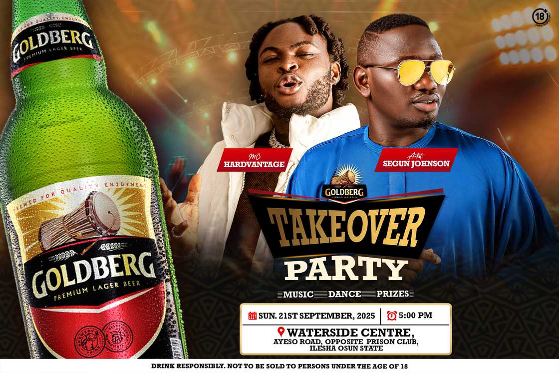 Ilesha Set for a Night of Premium Fun at Goldberg Takeover Party
