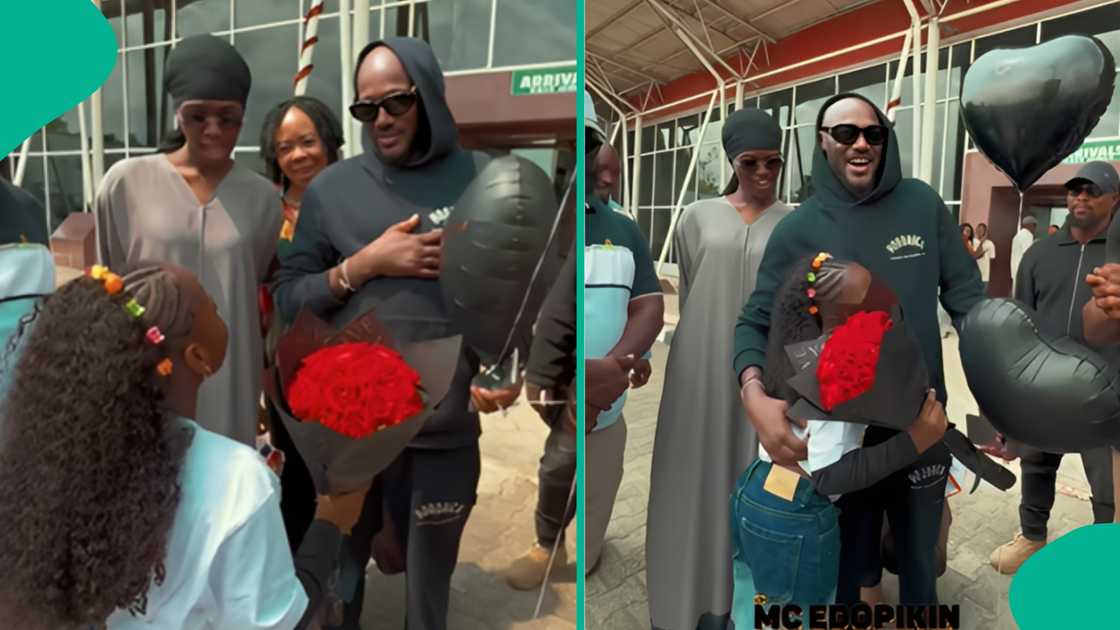 2Baba and Natasha Osawaru return to Edo state.
