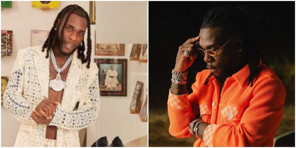 Burna Boy says he does not want to feel anything Burna Boy says he does not want to feel anything