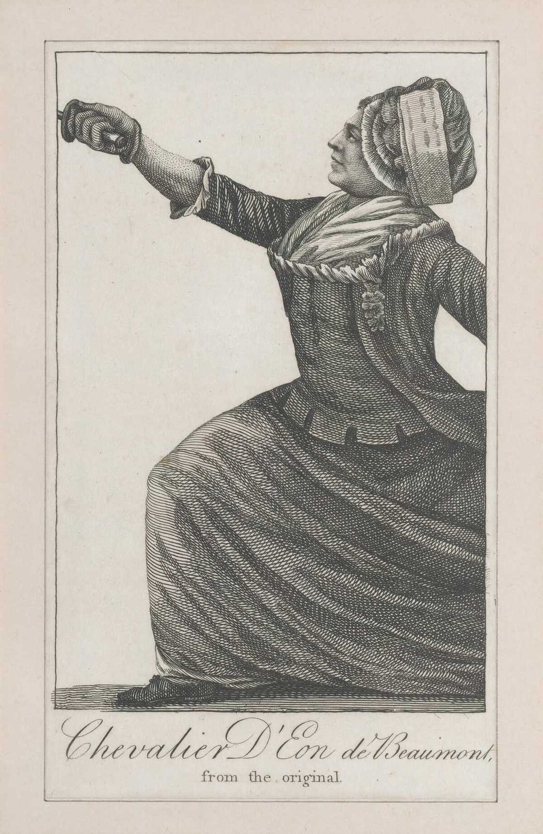 Le chevalier d'Eon de Beaumont (1728–1810). Le chevalier d'Eon de Beaumont (1728–1810).