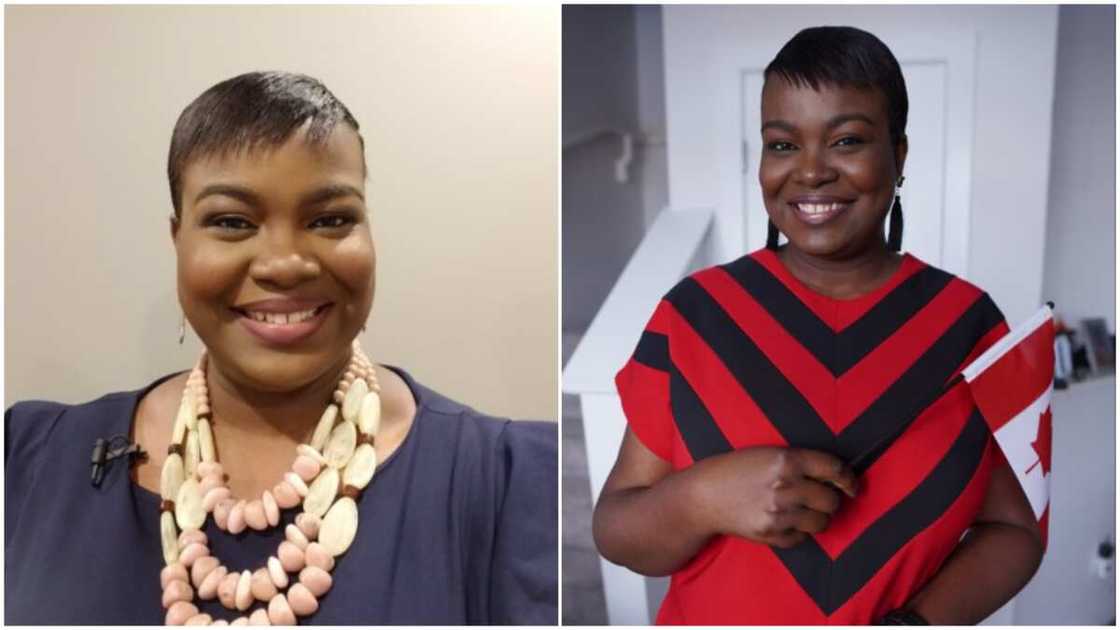 Nigerian woman becomes Canadian citizen, rejoices to high heavens Nigerian woman becomes Canadian citizen, rejoices to high heavens