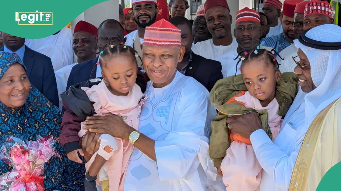Excitement as Kano conjoined twins return to Nigeria after successful separation surgery Excitement as Kano conjoined twins return to Nigeria after successful separation surgery