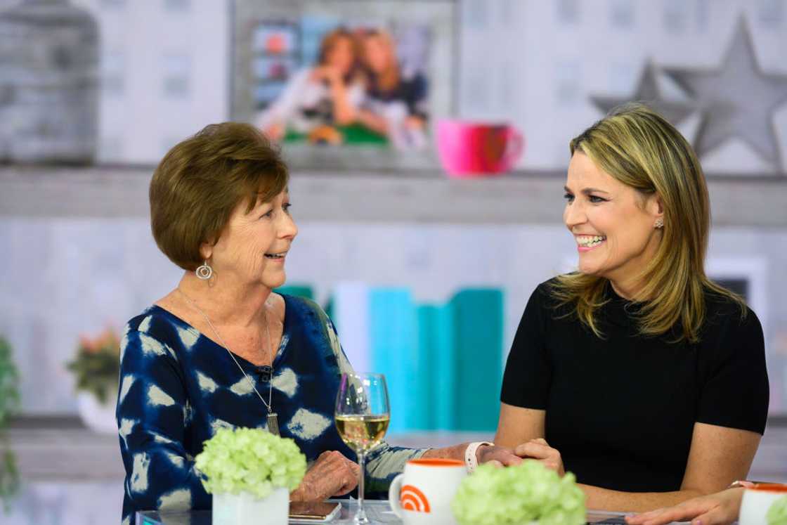 Savannah and Nancy Guthrie share a laughter