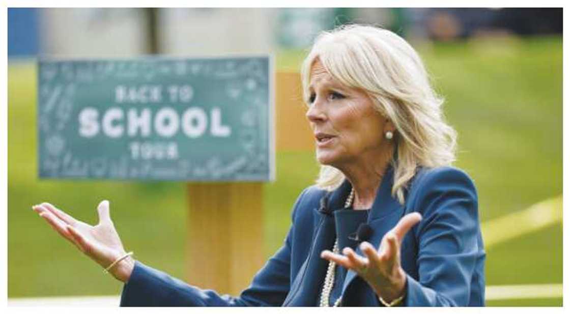 Jill Biden said she prefers being called Dr. B. in class