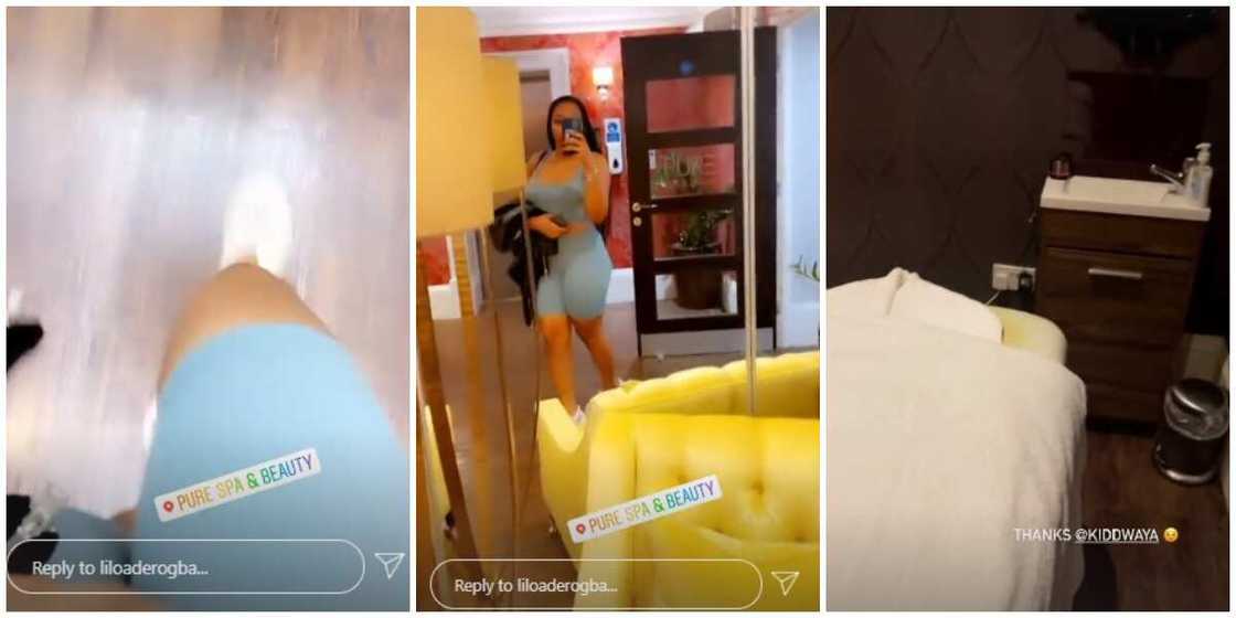 Photos from Lilo's spa session. Photos from Lilo's spa session.