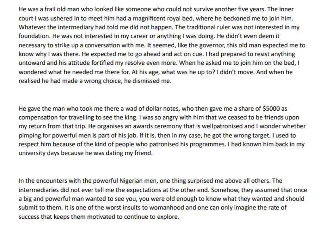 Yvonne Nelson shares how she received $5000 from a powerful Nigerian King after "sexual" encounter