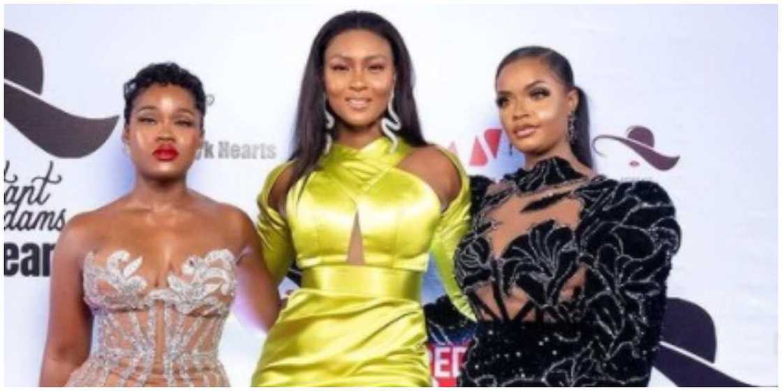 Cee-C, Osas Ighodaro and Dillish Matthews.