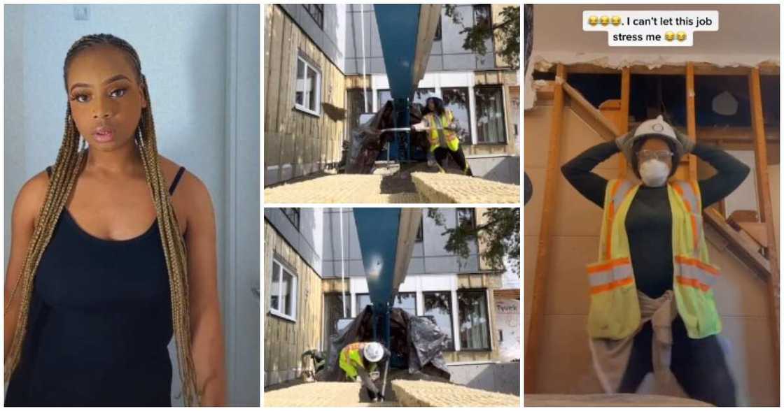 Canada, construction site, parking sands, Nigerians in Canada, Nigerian lady in Canada Canada, construction site, parking sands, Nigerians in Canada, Nigerian lady in Canada