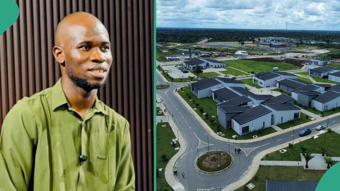 Man says cost of land increased around Wigwe University. Man says cost of land increased around Wigwe University.