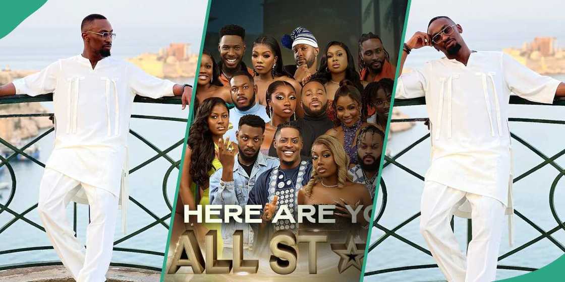 Photos of Saga and BBNaija All-star Photos of Saga and BBNaija All-star