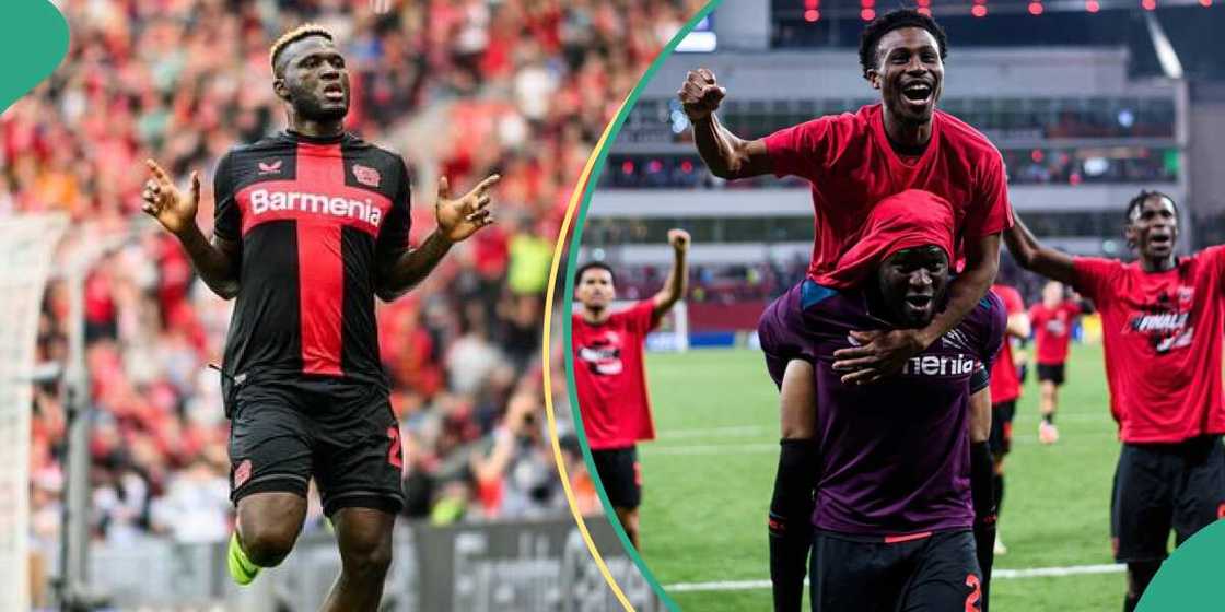 Bayer Leverkusen makes it to Europa League final. Bayer Leverkusen makes it to Europa League final.