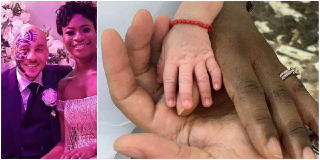 Nigerian celeb DJ Sose and wife welcome first child, a baby girl Nigerian celeb DJ Sose and wife welcome first child, a baby girl