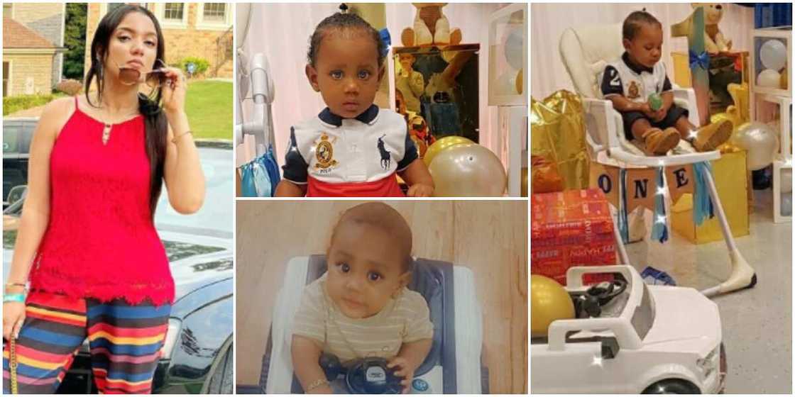 Gifty celebrates son at 1 Gifty celebrates son at 1